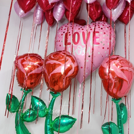 Набор шаров "Праздник Любви" 